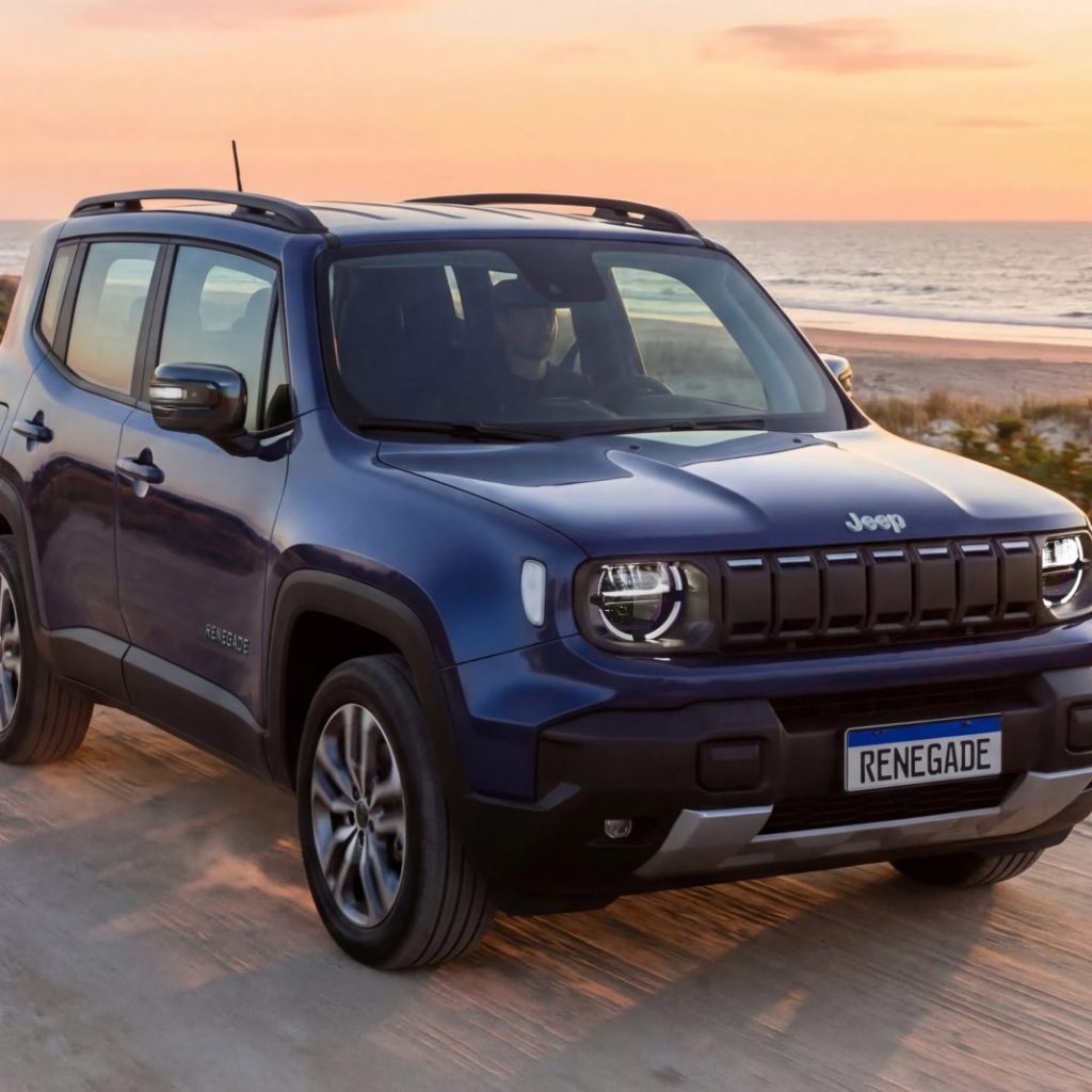 Jeep Renegade ganha nova versão sem sistema híbrido leve por R$ 155.600