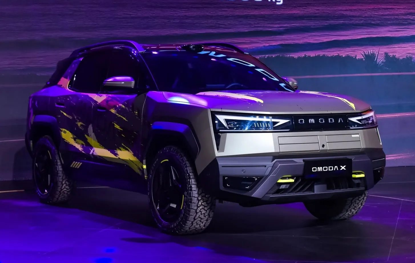 Omoda x é revelado na china como o novo suv off-road com estreia global para 2028