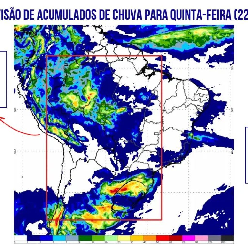 Tempestades atingem quatro regiões do país nesta quinta-feira; veja a previsão